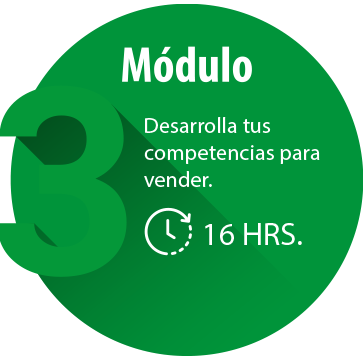 Módulo 3 Módulo 3 Desarrolla tus competencias para vender