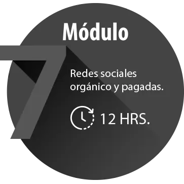 Módulo 7 Módulo 7 Redes sociales orgánico y pagadas